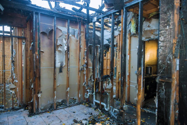 Professional Fire Damage Repair technician working in Laurel, VA